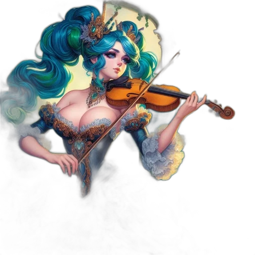 dress, staff, fantasy art, concept art transparent PNG cut-out