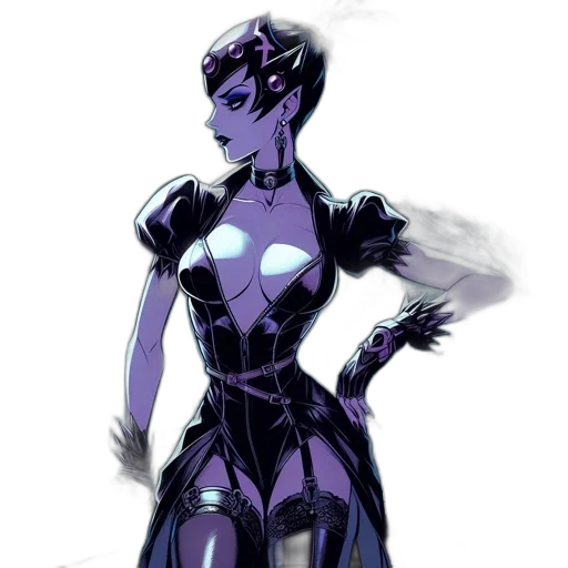 robot, dress, concept art, comic book art transparent PNG cut-out