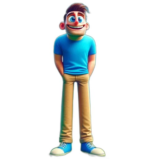 staff, robot, face, creature transparent PNG cut-out
