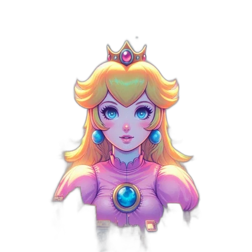 crown, jewelry, face, staff transparent PNG cut-out