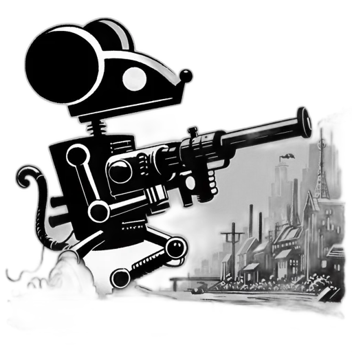 robot, weapon, staff, concept art transparent PNG cut-out