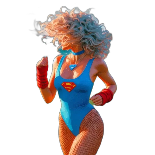 dress, hair, comic book art, concept art transparent PNG cut-out