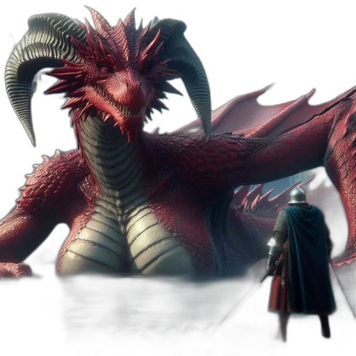 dragon, creature, concept art, fantasy art transparent PNG cut-out