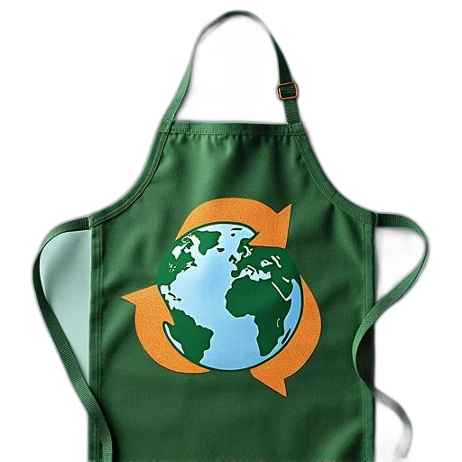 planet, recycling, symbol, aprons transparent PNG cut-out
