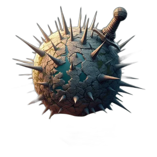 crown, weapon, sword, staff transparent PNG cut-out