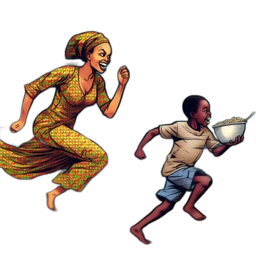pixel art, concept art, two, individuals transparent PNG cut-out