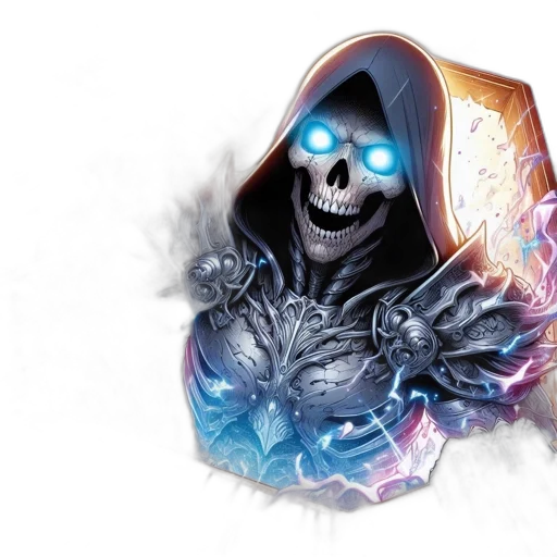 concept art, fantasy art, comic book art, imposing transparent PNG cut-out