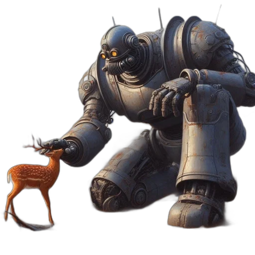 robot, animal, creature, weapon transparent PNG cut-out