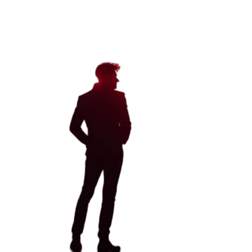 jacket, staff, robot, face transparent PNG cut-out