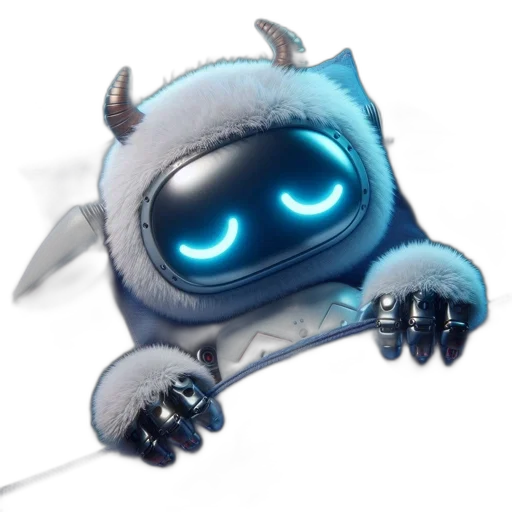 staff, weapon, robot, creature transparent PNG cut-out