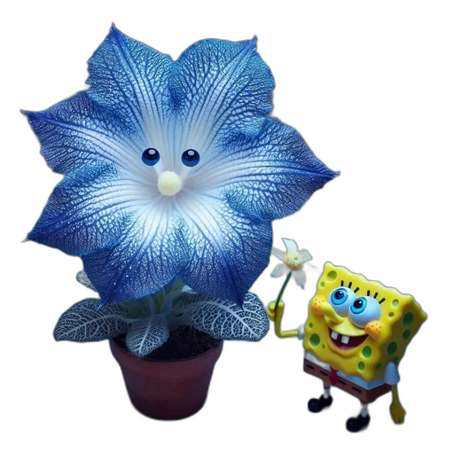 flower, creature, staff, animal transparent PNG cut-out