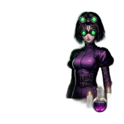 mask, staff, jewelry, pixel art transparent PNG cut-out