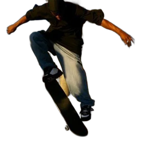 jacket, staff, shoes, weapon transparent PNG cut-out