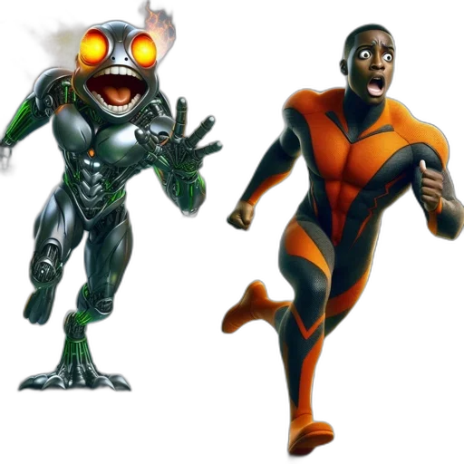 concept art, comic book art, 3d render, urban transparent PNG cut-out