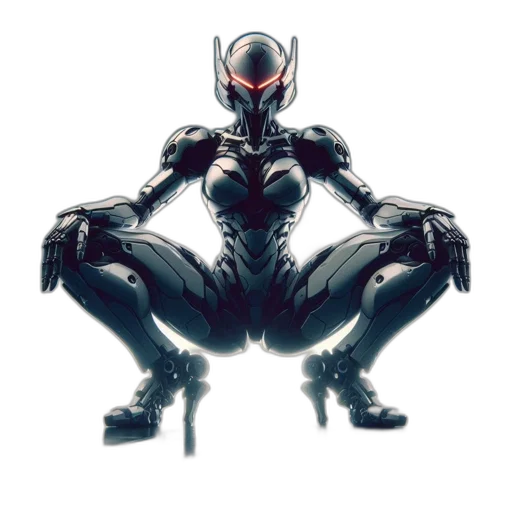 robot, weapon, concept art, comic book art transparent PNG cut-out