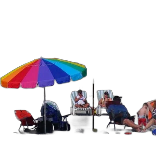 umbrella, furniture, staff, hat transparent PNG cut-out