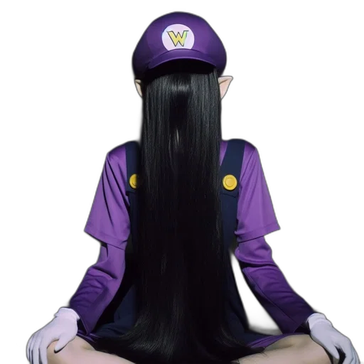 hair, hat, staff, crown transparent PNG cut-out