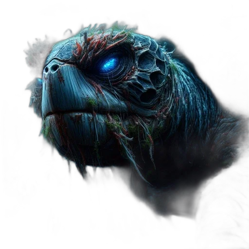 creature, mask, animal, face transparent PNG cut-out