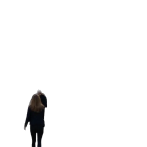 jacket, dress, umbrella, hair transparent PNG cut-out
