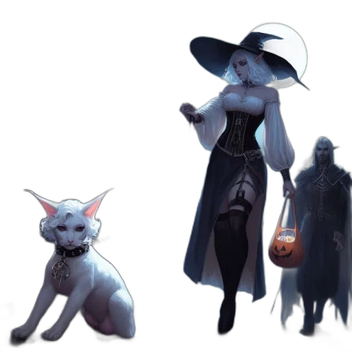 creature, staff, concept art, fantasy art transparent PNG cut-out