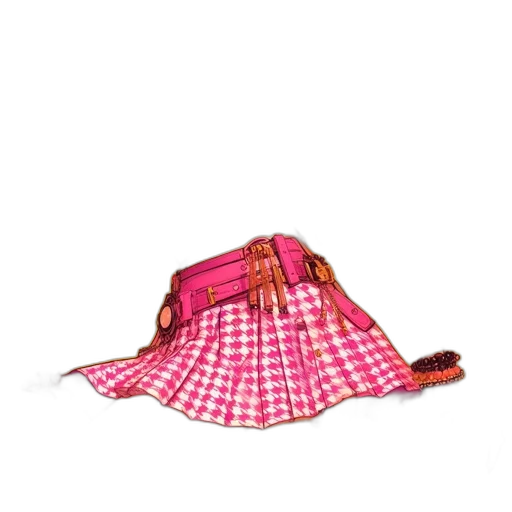 hat, umbrella, dress, jacket transparent PNG cut-out