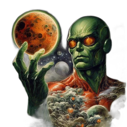 mask, face, robot, comic book art transparent PNG cut-out