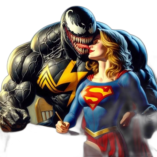 comic book art, concept art, fantasy art, photorealistic transparent PNG cut-out
