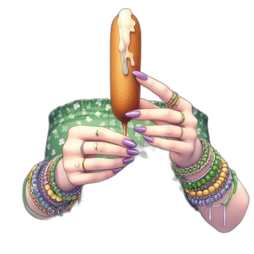 food, weapon, jewelry, staff transparent PNG cut-out