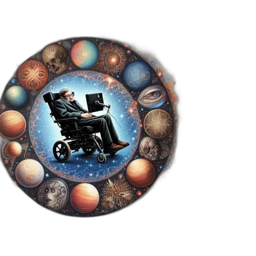 robot, concept art, fantasy art, outer space transparent PNG cut-out