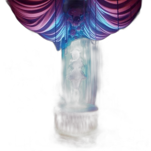 crown, bottle, hair, flower transparent PNG cut-out
