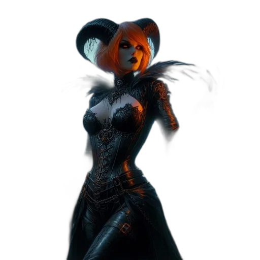 mask, staff, dress, creature transparent PNG cut-out