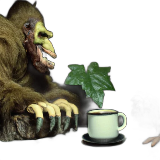 creature, animal, concept art, 3d render transparent PNG cut-out