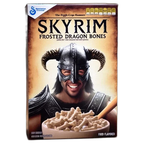 food, mask, cereal, box transparent PNG cut-out