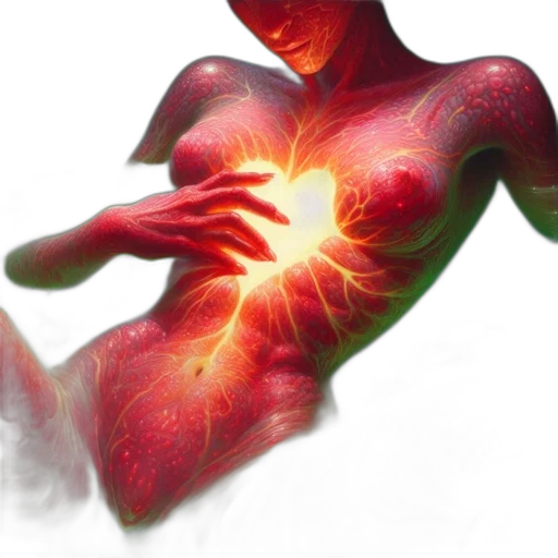 concept art, photorealistic, fire, ethereal transparent PNG cut-out