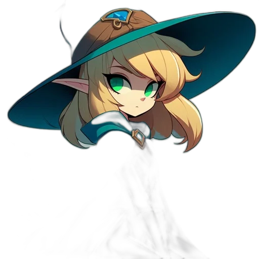 hat, staff, crown, weapon transparent PNG cut-out