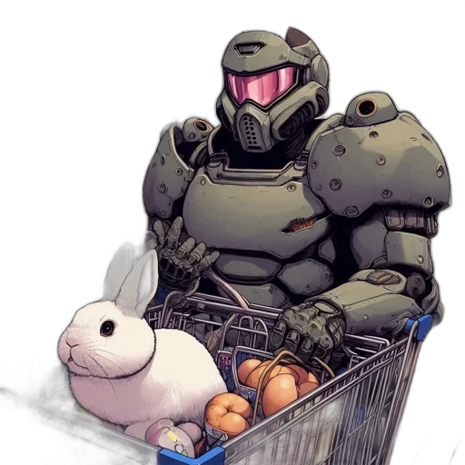 robot, food, weapon, concept art transparent PNG cut-out