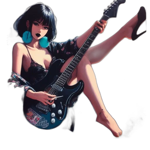 dress, concept art, fantasy art, comic book art transparent PNG cut-out