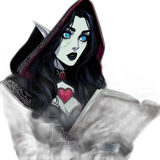 mask, jewelry, staff, fantasy art transparent PNG cut-out
