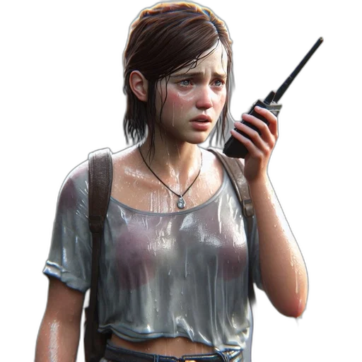 weapon, staff, jacket, concept art transparent PNG cut-out