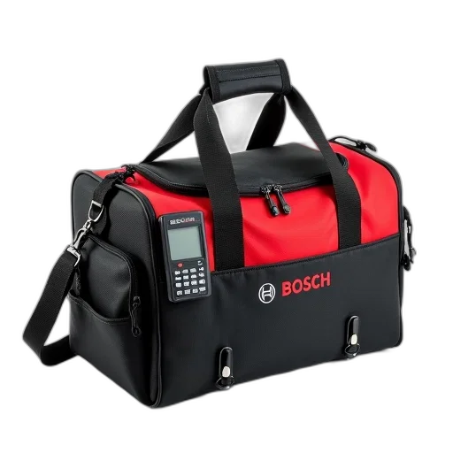 black, red, bosch, tool transparent PNG cut-out