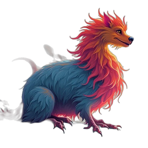 dragon, creature, animal, concept art transparent PNG cut-out