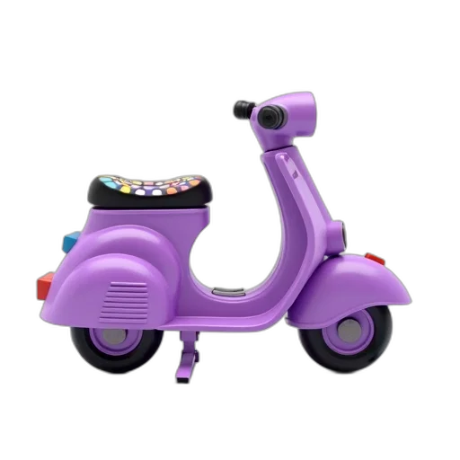 car, 3d render, vaporwave, purple transparent PNG cut-out
