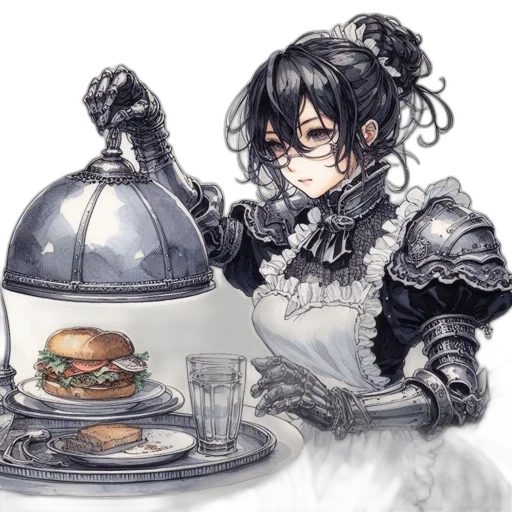 food, robot, dress, weapon transparent PNG cut-out