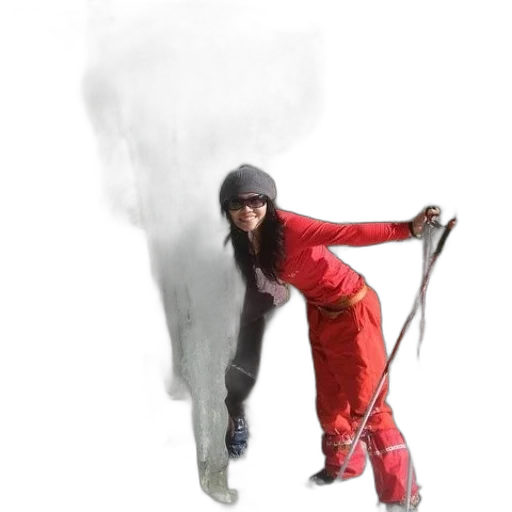 staff, jacket, mask, weapon transparent PNG cut-out