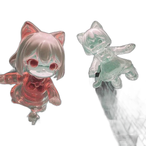 creature, mask, 3d render, concept art transparent PNG cut-out