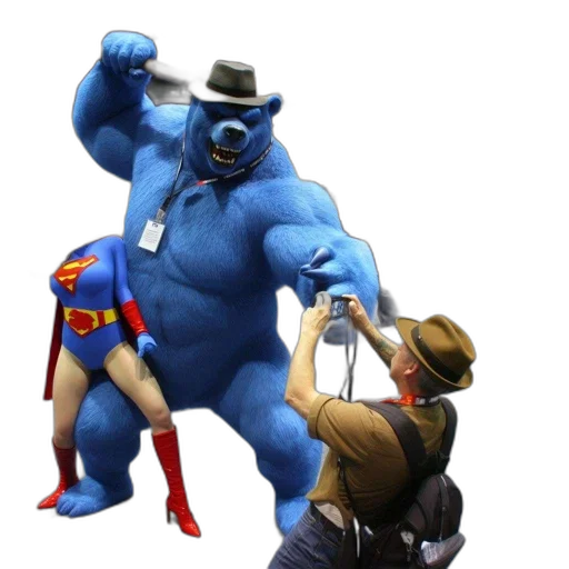 animal, staff, concept art, comic book art transparent PNG cut-out