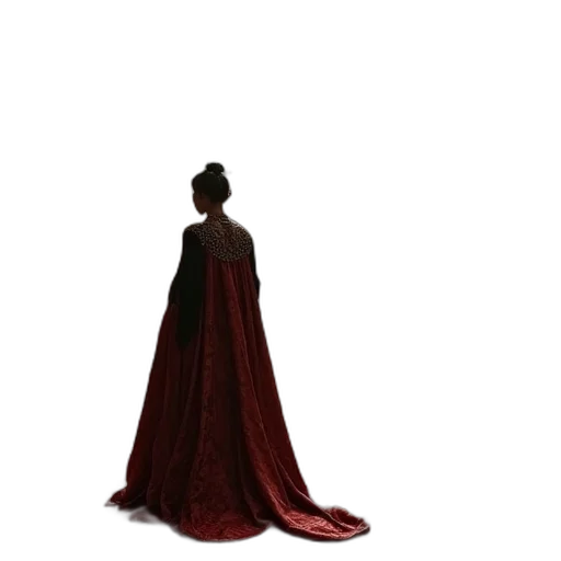 dress, crown, staff, jacket transparent PNG cut-out