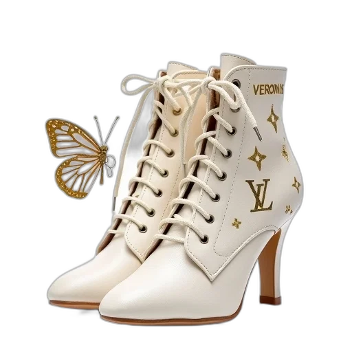 shoes, pair, high-heeled, detailed transparent PNG cut-out