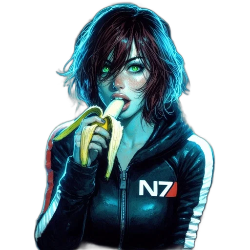 jacket, cyberpunk, concept art, comic book art transparent PNG cut-out