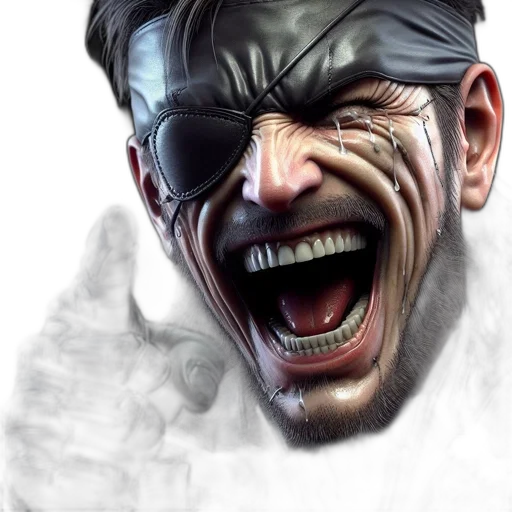 mask, face, concept art, photorealistic transparent PNG cut-out
